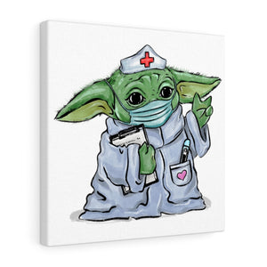 Copy of Cool Llama, Canvas Wrap