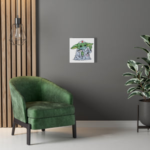 Copy of Cool Llama, Canvas Wrap