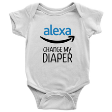 Load image into Gallery viewer, Alexa Change My Diaper, Onesie
