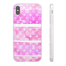Load image into Gallery viewer, Inspired Pink Watercolor Flexi Phone Case

