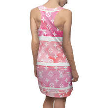 Load image into Gallery viewer, Inspired Red Watercolor Dress
