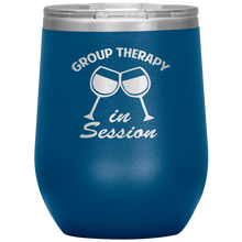 Load image into Gallery viewer, Group Therapy In Session, Wine Tumbler
