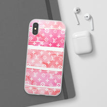 Load image into Gallery viewer, Inspired Red Watercolor Flexi Phone Case
