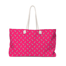 Load image into Gallery viewer, Pink Penis Trendy Oversized Weekender or Beach Tote
