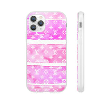 Load image into Gallery viewer, Inspired Pink Watercolor Flexi Phone Case
