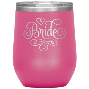 Bride, Wine Tumbler