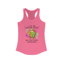 Load image into Gallery viewer, I was Like Whatever Bitches and The Bitches Whatevered, Women&#39;s Racerback Tank
