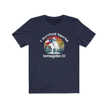 Load image into Gallery viewer, I Survived SNOVID 2021, Snowmagedon, Texas Storm, Unisex Tee
