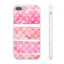 Load image into Gallery viewer, Inspired Red Watercolor Flexi Phone Case
