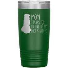 Load image into Gallery viewer, Rottweiler, Mom Thanks For Picking Up My Poop, 20oz Tumbler
