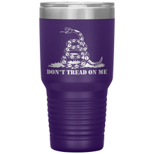 Load image into Gallery viewer, Don&#39;t Tread on Me Snake Tumbler, 30oz Tumbler
