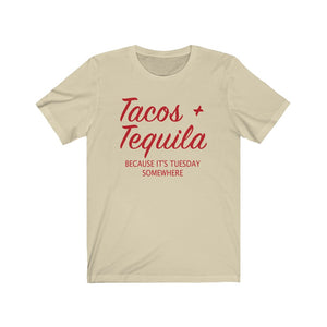 Tacos and Tequila Unisex Tee