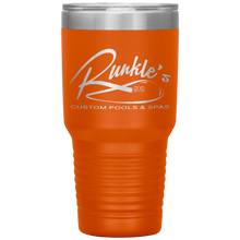 Load image into Gallery viewer, Runkle&#39;s Custom Pools &amp; Spas, 30oz Custom Tumbler
