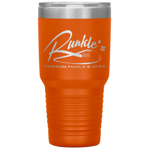 Runkle's Custom Pools & Spas, 30oz Custom Tumbler