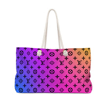 Load image into Gallery viewer, Inspired Gradient Trendy Oversized Weekender or Beach Tote

