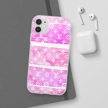 Load image into Gallery viewer, Inspired Pink Watercolor Flexi Phone Case
