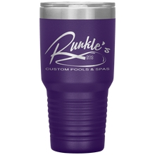 Load image into Gallery viewer, Runkle&#39;s Custom Pools &amp; Spas, 30oz Custom Tumbler
