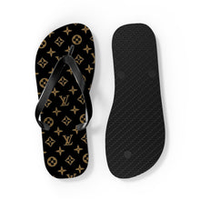 Load image into Gallery viewer, Brown LV Flip Flops
