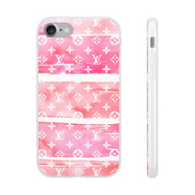 Load image into Gallery viewer, Inspired Red Watercolor Flexi Phone Case
