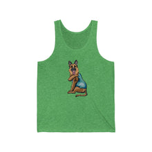 Load image into Gallery viewer, German Shepherd I Love Mom Tattoo, Funny Dog Tank, Unisex Tank
