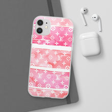 Load image into Gallery viewer, Inspired Red Watercolor Flexi Phone Case
