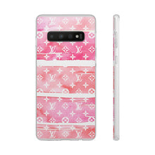 Load image into Gallery viewer, Inspired Red Watercolor Flexi Phone Case
