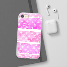 Load image into Gallery viewer, Inspired Pink Watercolor Flexi Phone Case
