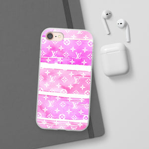 Inspired Pink Watercolor Flexi Phone Case