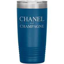 Load image into Gallery viewer, Chanel and Champagne, 20oz Tumbler
