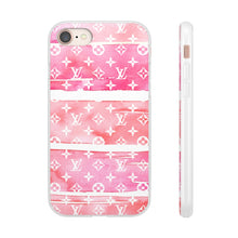 Load image into Gallery viewer, Inspired Red Watercolor Flexi Phone Case
