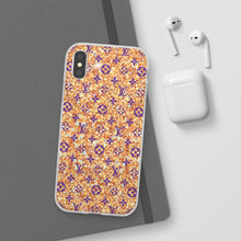 Load image into Gallery viewer, Inspired Peach Glitter Flexi Phone Case
