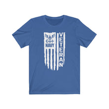 Load image into Gallery viewer, Navy Veteran, Unisex Tee
