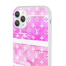 Load image into Gallery viewer, Inspired Pink Watercolor Flexi Phone Case
