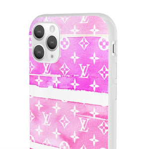 Inspired Pink Watercolor Flexi Phone Case