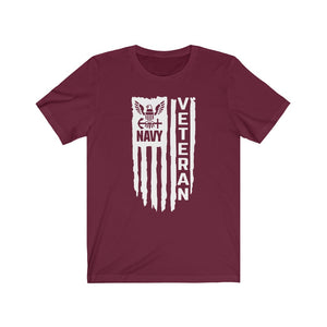 Navy Veteran, Unisex Tee