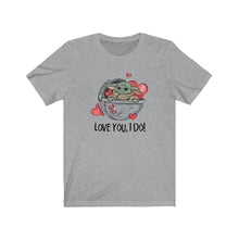 Load image into Gallery viewer, Love You, I Do! Green Baby, Valentine&#39;s Unisex Tee
