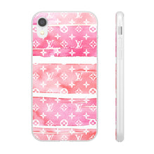 Load image into Gallery viewer, Inspired Red Watercolor Flexi Phone Case
