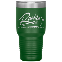 Load image into Gallery viewer, Runkle&#39;s Custom Pools &amp; Spas, 30oz Custom Tumbler
