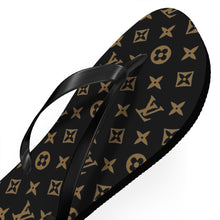 Load image into Gallery viewer, Brown LV Flip Flops
