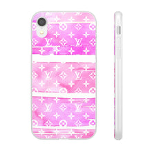 Load image into Gallery viewer, Inspired Pink Watercolor Flexi Phone Case
