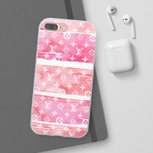 Load image into Gallery viewer, Inspired Red Watercolor Flexi Phone Case
