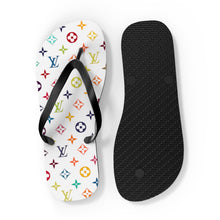 Load image into Gallery viewer, Multi-Colored LV Flip Flops
