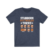 Load image into Gallery viewer, Stubborn Rottweiler Tricks, Unisex Tee
