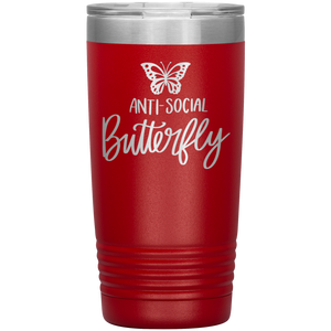 Anti-Social Butterfly, 20oz Tumbler