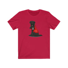 Load image into Gallery viewer, Black Lab I Love Mom Tattoo Dog Unisex Tee
