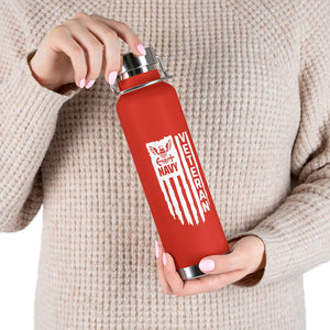 Navy Veteran, 22oz Vacuum Insulated Bottle