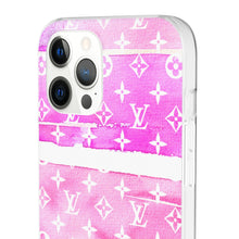 Load image into Gallery viewer, Inspired Pink Watercolor Flexi Phone Case
