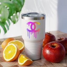 Load image into Gallery viewer, Multi-Colored Print CC Drip Logo, 30oz Tumbler

