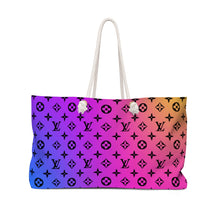 Load image into Gallery viewer, Inspired Gradient Trendy Oversized Weekender or Beach Tote
