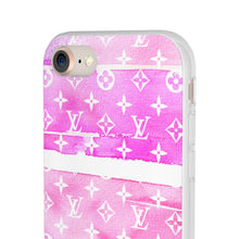 Load image into Gallery viewer, Inspired Pink Watercolor Flexi Phone Case
